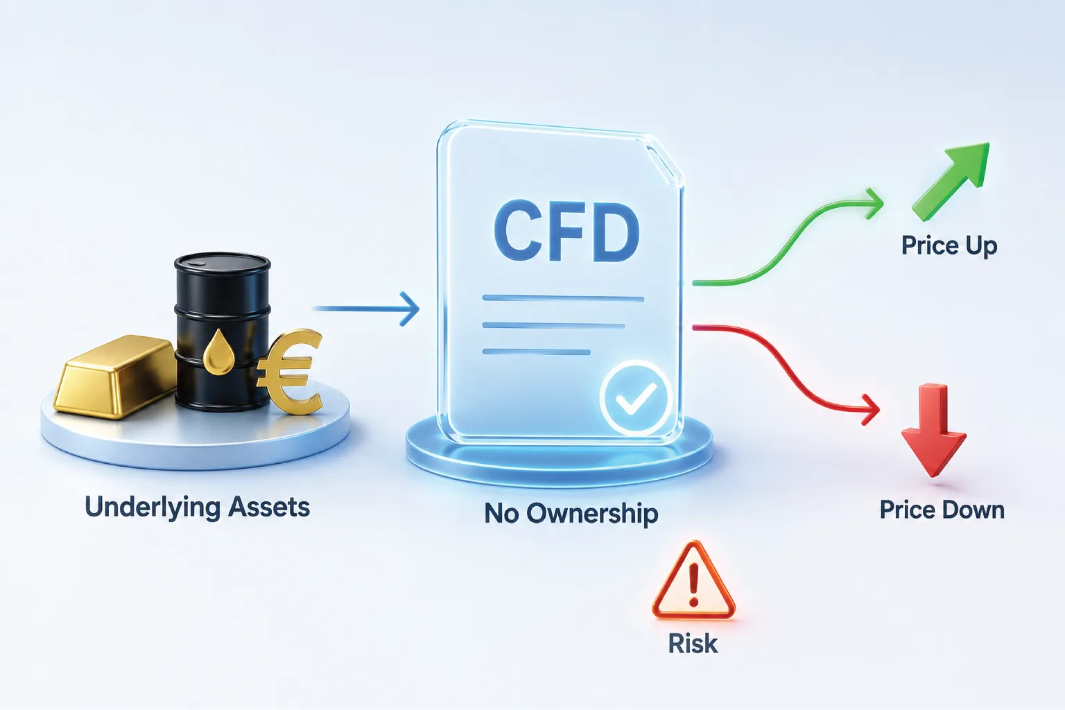 Centrino Capital CFD trading guide explaining how CFDs work, key features and trading risks